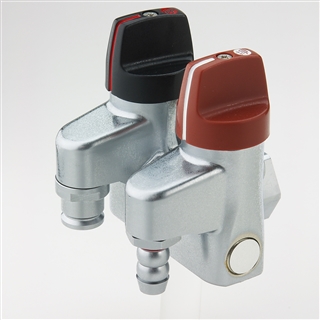 LB二口ペアON・OFFヒューズガス栓／LPガス用