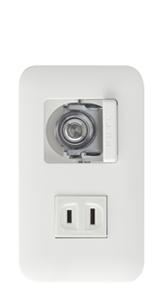 ガスコンセント埋込E付／都市ガス用