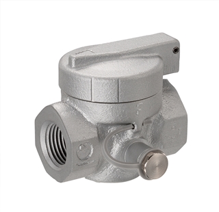 検査孔付ねじガス栓／都市ガス用