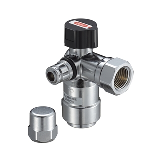 検査孔付ボールULねじガス栓／LPガス用