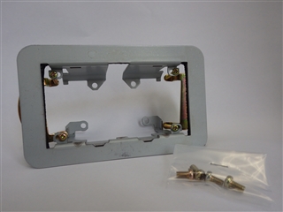 埋込二口用後付け固定枠